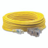 Southwire 041888802 Tri-Source Vinyl Multiple Outlet Cord, 50 ft, 3 Outlets