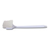 Magnolia Brush 73N Utility Brush, 20 in  Block, 2 in Trim L, White Nylon