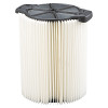 Ridgid 72947 Wet/Dry Vacuum Dust Filter, Used with Ridgid Wet/Dry Vacs 5 gal and Larger