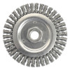 Weiler 79801 Dually Stringer Bead Wheel, 4-1/2 in dia x 3/16 in Face W x 5/8 in-11 UNC x 0.020 in, 15000 RPM, 1 EA/EA