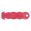Klever KCJ-1R (10) Klever Kutter Safety Cutter, 4-5/8 in L, Straight Blade, Steel, Plastic, Red