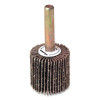 Weiler 30720 Wolverine Mounted Flap Wheel, Unthreaded, 1/4 in dia Stem x 1 in dia x 1 in W, 60 Grit, 30000 RPM