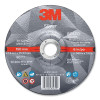 3M 7010409304 Silver Cut-Off Wheel, Precision Shaped Ceramic, T27, 6 in dia x 7/8 in dia Arbor x 0.045 in Thick, 36+, 10200 RPM