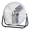 TPI Corp. F18TE Industrial Floor Fan, 18 in, 1/8 hp, 3-Speed