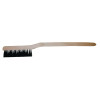 Magnolia Brush 28 Radiator Brushes, 24 in, Black Flagged-Tip Polystyrene Wire, Hardwood Handle