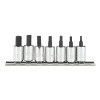 Proto J4990-7ST Short Hex Bit Socket Set 7-Piece 3/8 In Drive