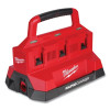 Milwaukee 48-59-1809 M18 PACKOUT Six Bay Rapid Charger Modular Storage Compatible