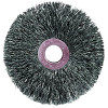 Weiler 16853 Copper Center Small Diameter Wire Wheel, 2 in D, .0104 in Stainless Steel