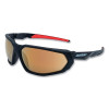 Jackson Safety 45105 F Series Safety Glasses Gold Mirror Lens