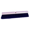 Weiler 25235 Vortec Pro Medium Sweeping Brush, 24 in, 3 in Trim, Gray Border/Black Center