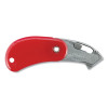 Pacific Handy Cutter E10202-2 Pocket Safety Knife, PSC2-300, Auto-Retract, Blunt Tip, Carbon Steel, Red