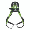 Miller by PIP H5ISP221002 H500 Industry Standard Full-Body Harness, Back D-Ring, Universal, Quick-Connect Chest/Leg Buckles, Shoulder Pads, IS5P