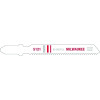 Milwaukee Tool 48425121 T-Shank Jig Saw Blades, 3 in, 18 TPI, Bi-Metal