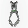 MSA 10195094 V-FIT Full-Body Harness, Back D-Ring, Super XL, QC Chest/Tongue-Buckle Leg Straps, Shoulder Padding