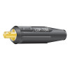 Lenco 5313 LDP-70M International Dinse Machine Plug 1/0 to 2/0 Cable Black