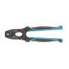 Oetiker 14100498 Compound Action Pincer, HIP 2000, Side Jaw, Straight Handles, Blue/Black