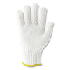 Wells Lamont 333370 Whizard Knifehandler Heavy Duty Cut Resistant Gloves, 7 ga, Cut Level A9, 3 in L Cuff, Small, White