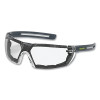 HexArmor 11-28003-05 LT400G Anti-Fog Safety Glasses, Clear, TruShield2SF, Gray