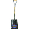 Jackson J-450 1200900 Pony Square Point Transfer Shovel 9-3/4" x 12" Blade 27" Armor D-Grip White Ash Handle Single