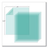 Lincoln Electric LINKP2898-1 Cover Lens, Outside, 5-1/4 in W x 4-1/2 in L x 0.04 in, Polycarbonate, Clear, 5 EA/PK