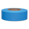 Presco TFBG Taffeta Flagging Tape, 1-3/16 in x 150 ft, Flourescent Blue