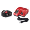 Milwaukee Tool 48591850 M18 REDLITHIUM XC5.0 Starter Kit, 12 V and 18 V, Lithium-ion