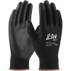 G-Tek by PIP 33-B125/XL G-Tek Seamless Knit Nylon Blend Gloves with Polyurethane Coated Flat Grip, X-Large, Black