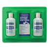 First Aid Only 24-300 Eye and Skin Flush Emergency Station Twin 32 Oz Bottles