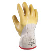 Showa 66NF-10 Natural Rubber Latex Palm Coated Gloves XL Flock Lined