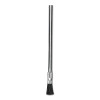 Magnolia Brush 2A Tin Handle Acid Brushes, 3/4 in Trim L, Stiff Black Horsehair
