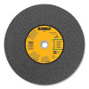 DeWalt DWA8035 High Speed Wheel, 14 in dia, 20 mm dia Arbor, 24 Grit, 5500 RPM, Concrete Cutting