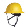 MSA  V-Gard H2 Safety Helmet, Type II, Full Brim, Rachet Suspension, Non-Vented, Mips System, Yellow