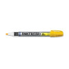 Markal 96961 Paint-Riter+ Oily Surface Paint Marker, Yellow, 1/8 in Tip, Medium