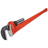 Ridgid 31040 Heavy-Duty Straight Pipe Wrench, Steel Jaw, 48 in