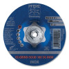 Pferd 61238 CC-GRIND-SOLID Stainless-Steel (INOX) Grinding Wheel, 7 in dia x 5/8 in-11 Threaded Arbor, 24 Grit