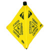 Rubbermaid Commercial FG9S0000YEL Pop-Up Caution Wet Floor Safety Cone 20 In Multi-Lingual Yellow