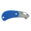 Pacific Handy Cutter E10202-4 Pocket Safety Knife, PSC2-700, Auto-Retract, Blunt Tip, Carbon Steel, Blue