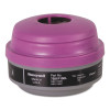 North by PIP 7581P100L Combination Gas and Vapor Cartridges, Organic Vapor, P100, Black, Magenta