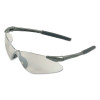 KleenGuard 29112 V30 Nemesis VL Safety Glasses, Indoor/Outdoor, Polycarbonate Lens, Uncoated, Gunmetal No Brow Frame, Nylon