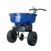 Chapin 88300B Commercial Salt and Ice Melt Spreader, SureSpread, 80 lb Capacity, 12 in Pneumatic Tires