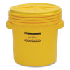 EAGLE 1650 Poly Drum, Lab Pack, Screw-On Lid, Yellow, 20 gal