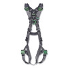 MSA 10195072 V-FIT Full-Body Harness, Back/Chest/Shoulder D-Rings, Super XL, QC Chest/Leg Strap Buckles, No Padding