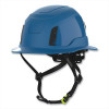 HexArmor 16-31002M Ceros XT400E Class E Full Brim Helmet, Six-Point AirBridge Suspension System, Blue, with Mips Safety System