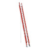 Werner D6232-2 Fiberglass D-Rung Extension Ladder 32 Ft Type IA 300 Lb Capacity Orange