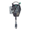 MSA 10158178 Rescuer Self Retracting Lifeline, 50 ft, One Leg,  Snap Hook, 310 lb Load Cap, Stainless Steel Cable