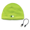 Ergodyne Skullerz 6801 LED Hat Light Skull Cap with Rechargeable Light Lime