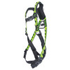Miller by PIP AirCore ACA-QC/UGN Full Body Harness Aluminum Stand-Up Back D-Ring Universal Quick-Connect Green