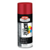 Krylon K02108A07 ACRYLI-QUIK Acrylic Lacquer Paint, 12 oz, Banner Red, Gloss