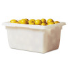 Rubbermaid Commercial FG350000WHT Extreme Performance Food/Tote Box, 12 1/2 Gallon, White