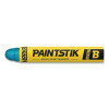 Markal 82835 Paintstik Original B Solid Paint Marker, 11/16 in dia, 4-3/4 in L, Fluorescent Blue